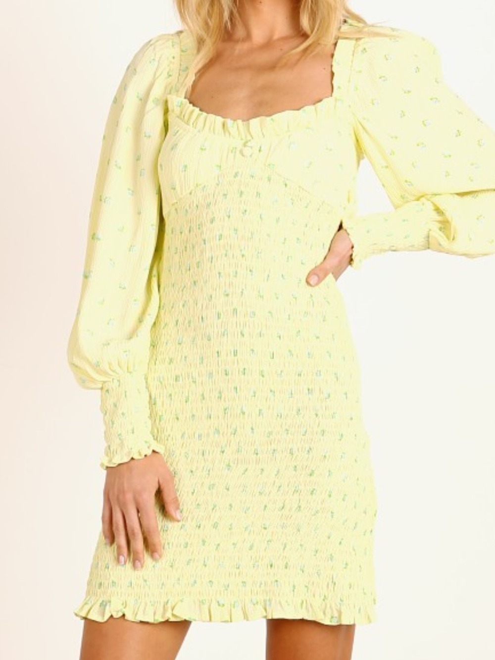 Faithfull the Brand Gombardy Bisset Mini Dres